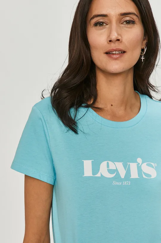blu Levi's t-shirt