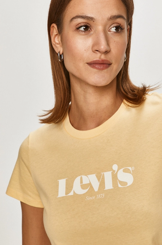 żółty Levi's T-shirt