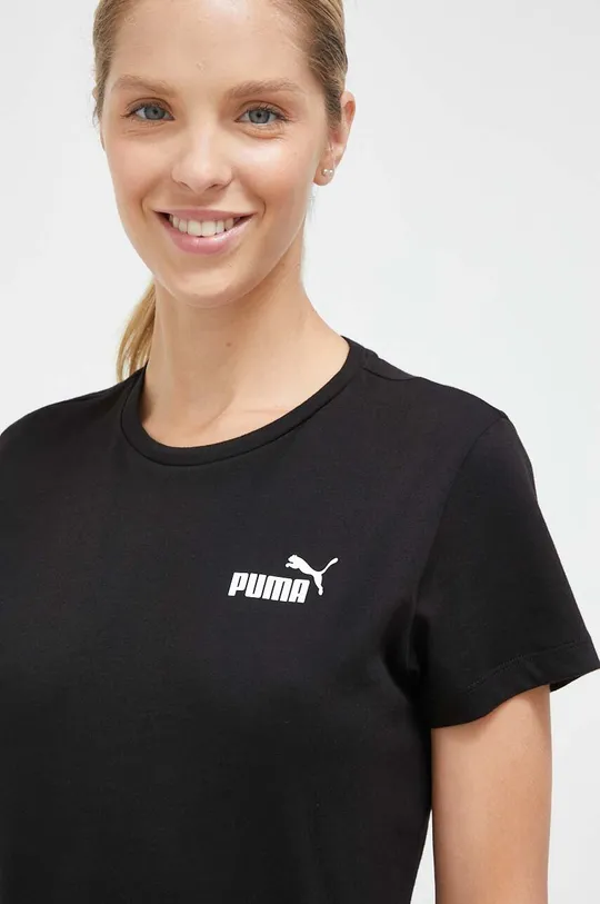 czarny Puma t-shirt