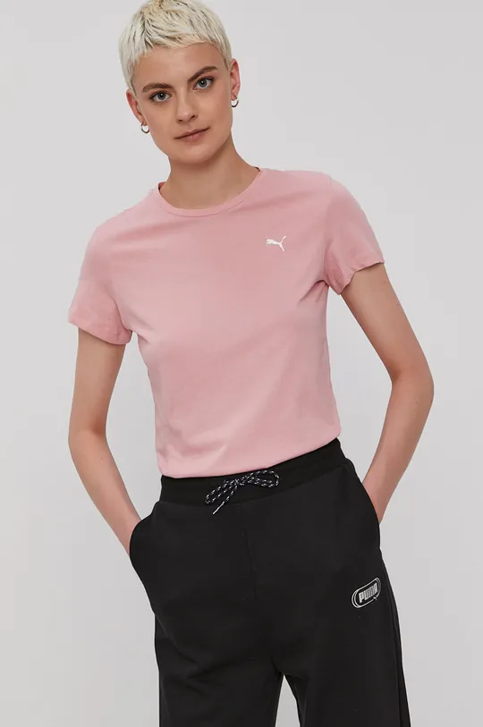 Puma t-shirt różowy