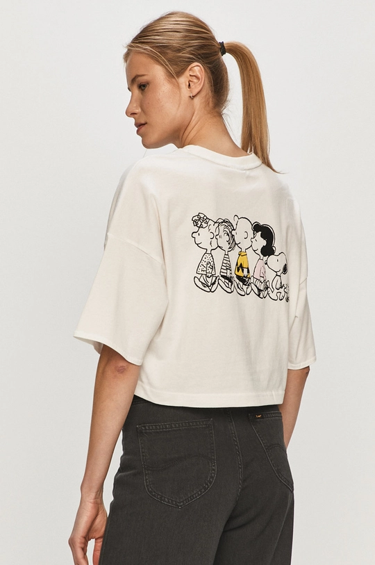 alb Puma tricou X Peanuts 531158 De femei