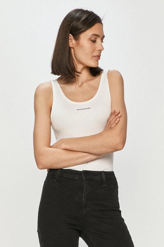 bela Calvin Klein Jeans top Ženski