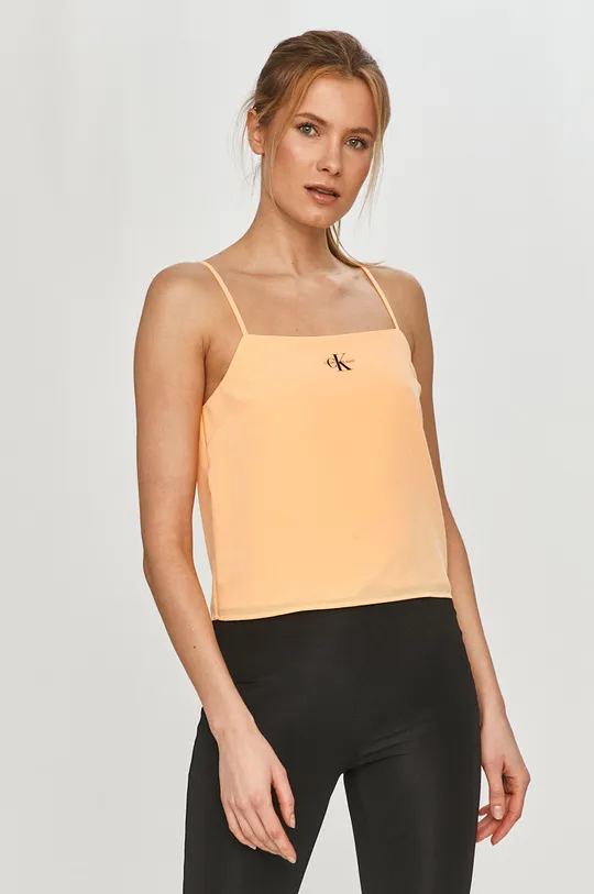 narancssárga Calvin Klein Jeans - Felső Női