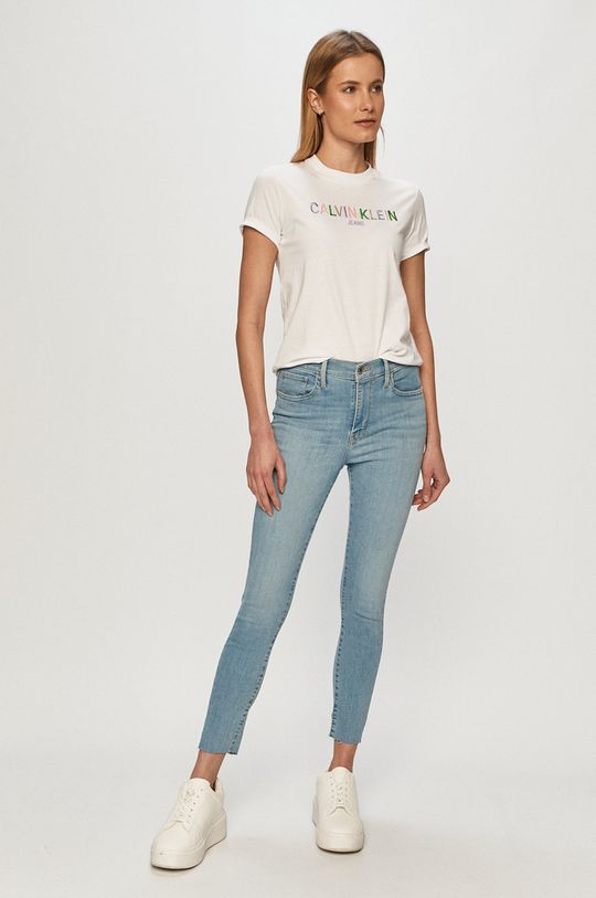 Calvin Klein Jeans - T-shirt biały