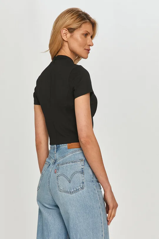 Calvin Klein Jeans - T-shirt  4% elasztán, 77% poliészter, 19% viszkóz