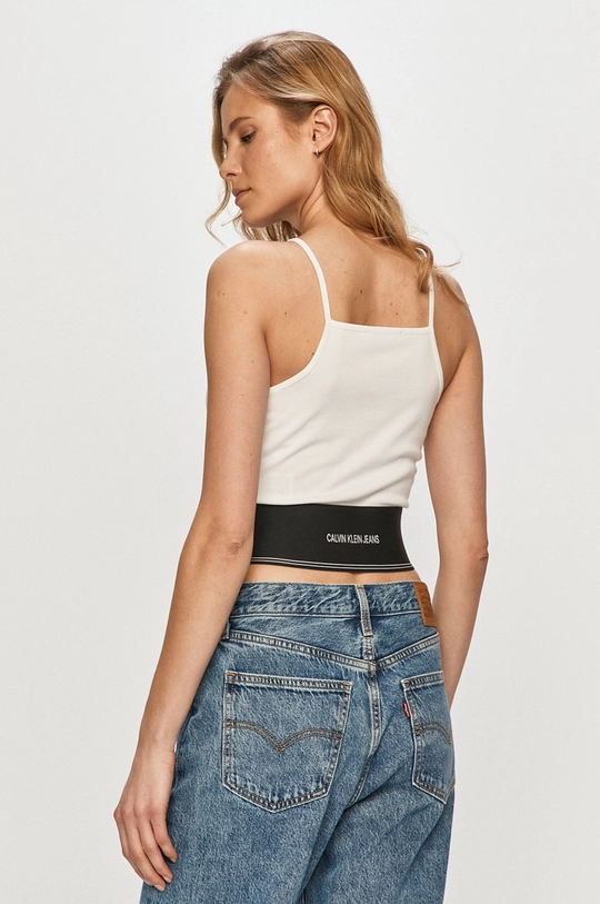 Calvin Klein Jeans - Top  Základná látka: 4% Elastan, 77% Polyester, 19% Viskóza