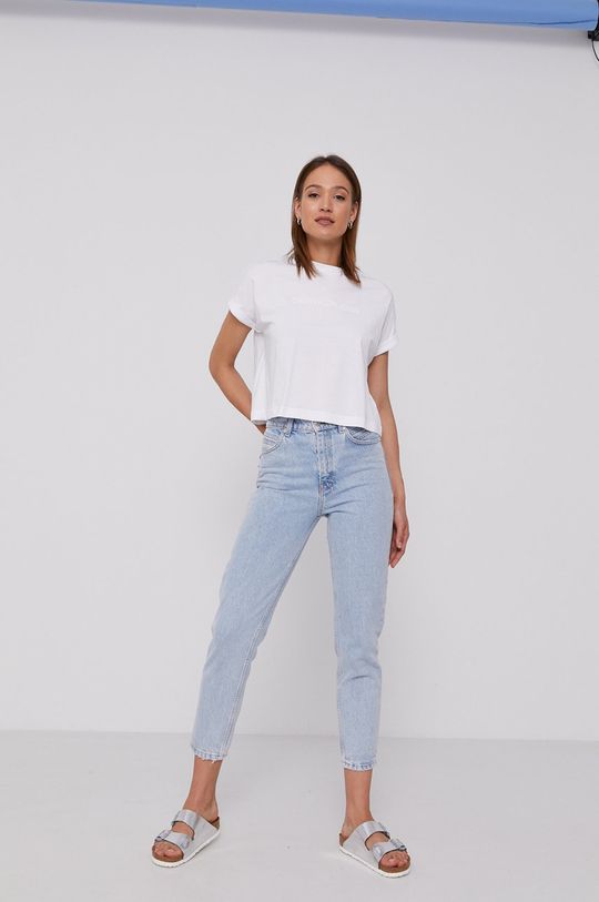 Calvin Klein Jeans - Tricou alb
