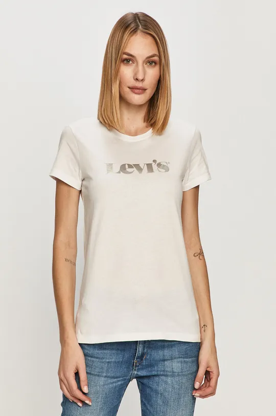 λευκό Levi's - Μπλουζάκι Γυναικεία