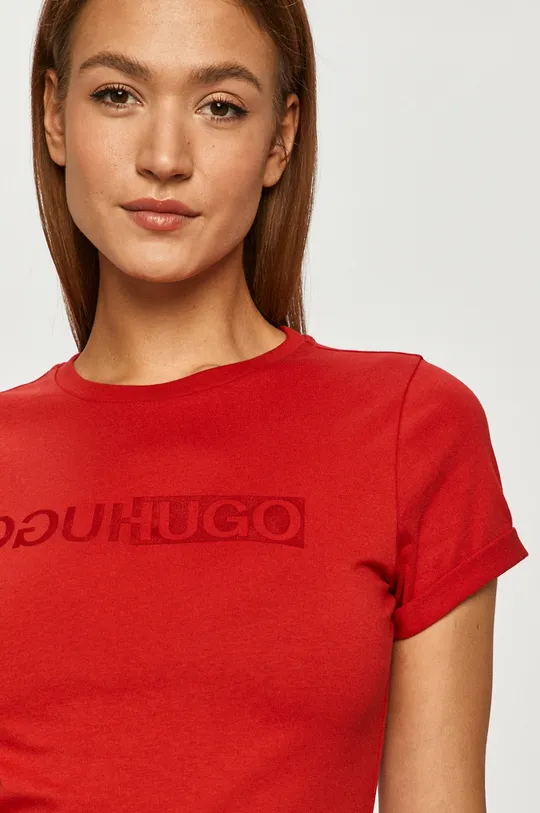červená Hugo - Tričko