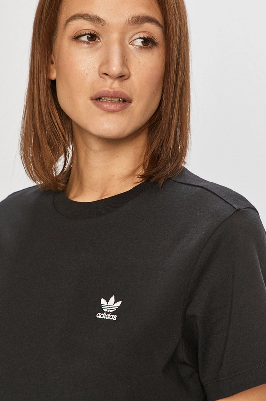 μαύρο adidas Originals - Μπλουζάκι