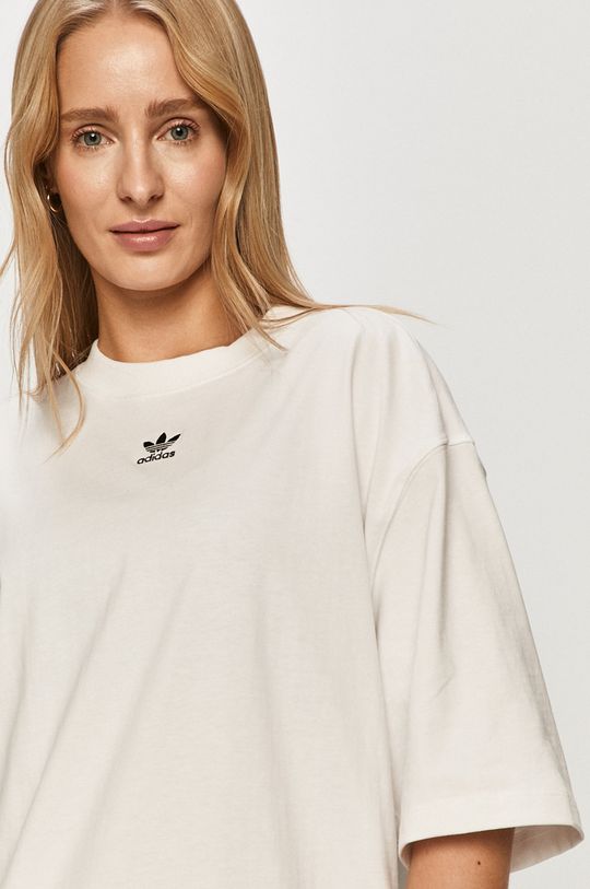 biały adidas Originals - T-shirt H45578