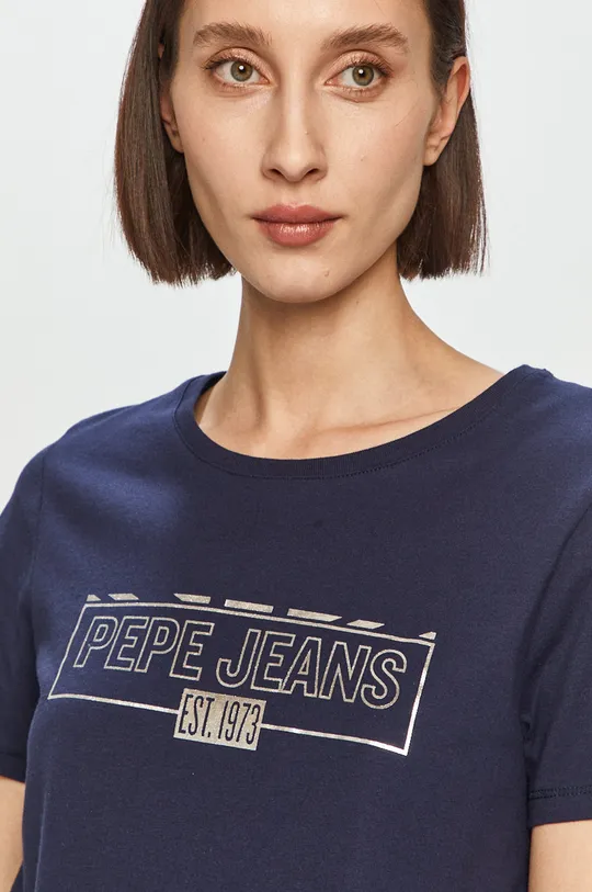 granatowy Pepe Jeans - T-shirt Betty