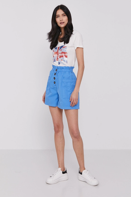 Pepe Jeans T-shirt Blaze biały