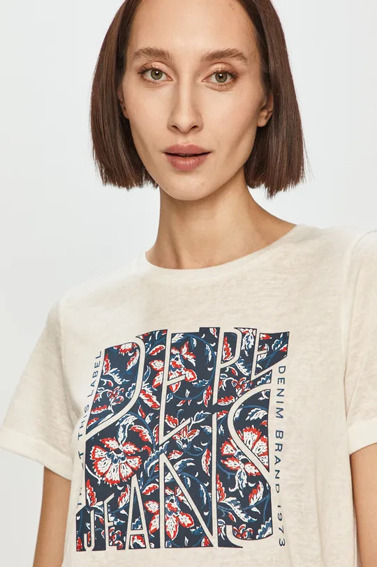 biały Pepe Jeans T-shirt