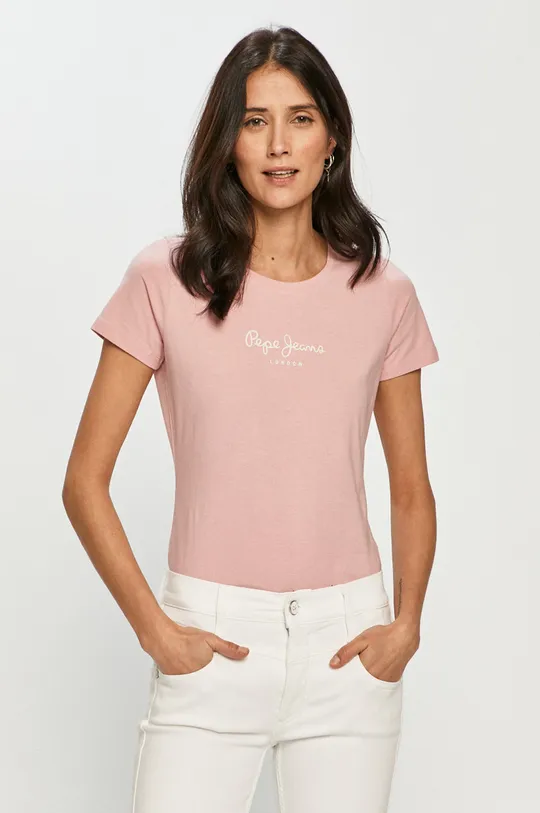 rózsaszín Pepe Jeans t-shirt Női