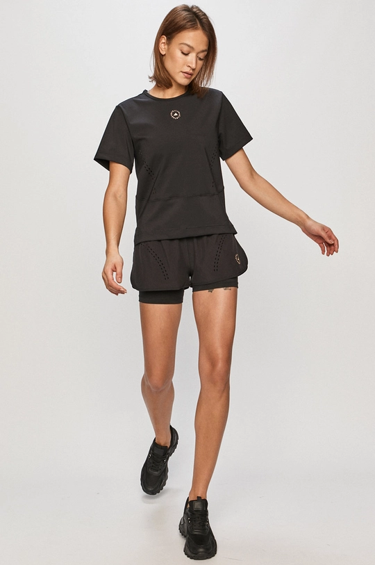 adidas by Stella McCartney - T-shirt FU1585 czarny