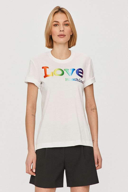 Love Moschino - Tričko bílá