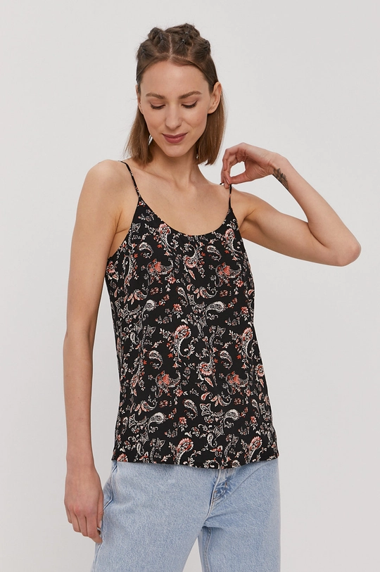 czarny Vero Moda Top Damski