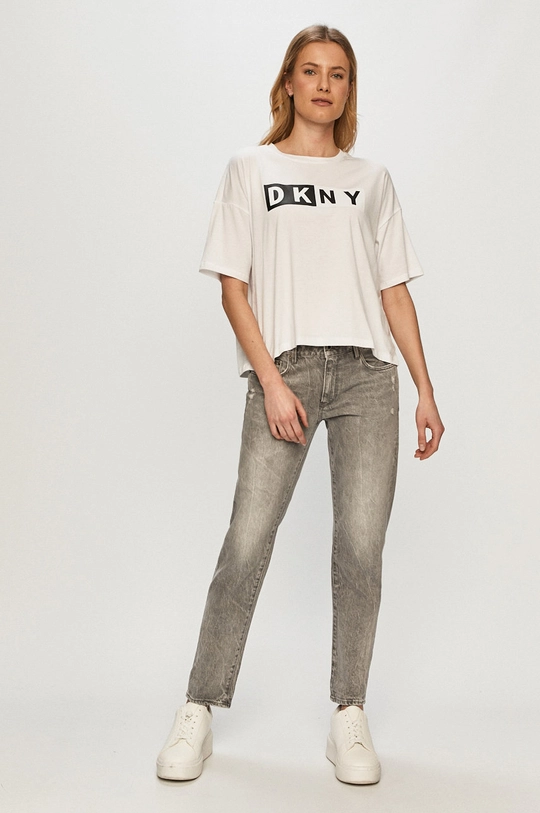 Dkny - T-shirt DP0T7732 biały