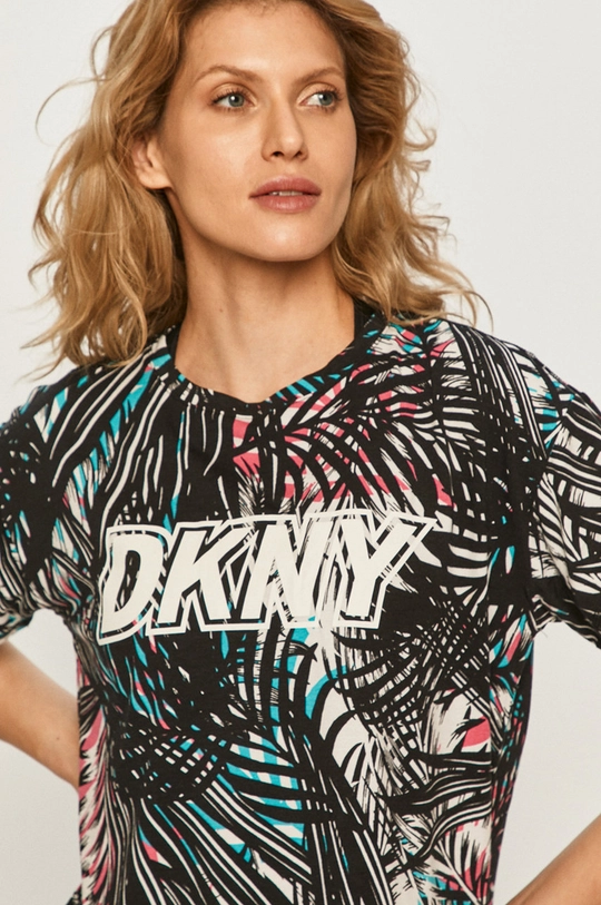 czarny Dkny - T-shirt DP0T7435 Damski