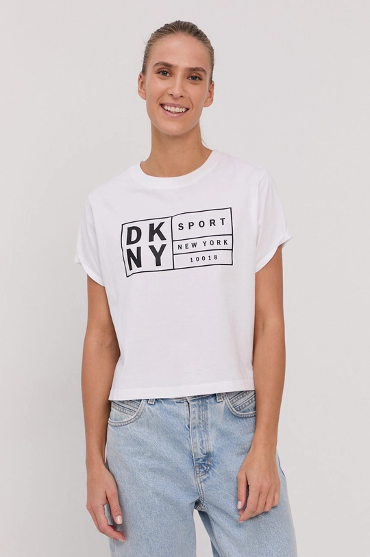 Dkny - T-shirt DP0T7350 biały