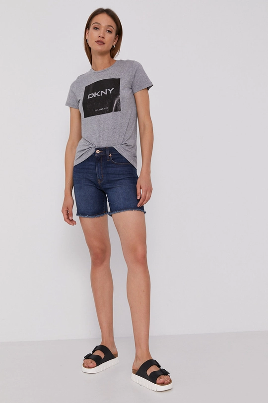 Dkny T-shirt P1AUPDNA szary