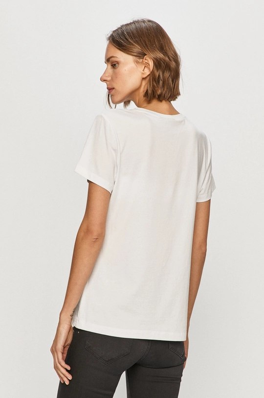 Dkny - T-shirt P0JWSDNA 58 % Bawełna, 4 % Elastan, 38 % Modal