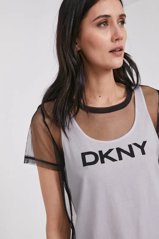 czarny Dkny T-shirt P0DH7FKC