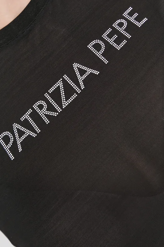 czarny Patrizia Pepe T-shirt