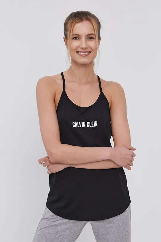 Top Calvin Klein Performance čierna