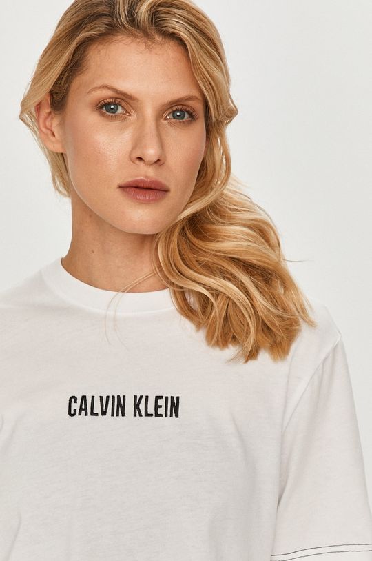 bílá Calvin Klein Performance - Tričko