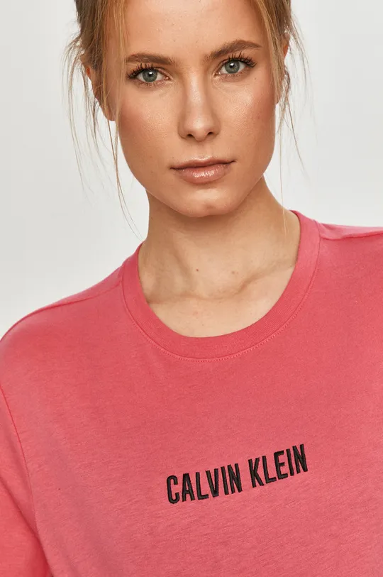 ostry różowy Calvin Klein Performance - T-shirt