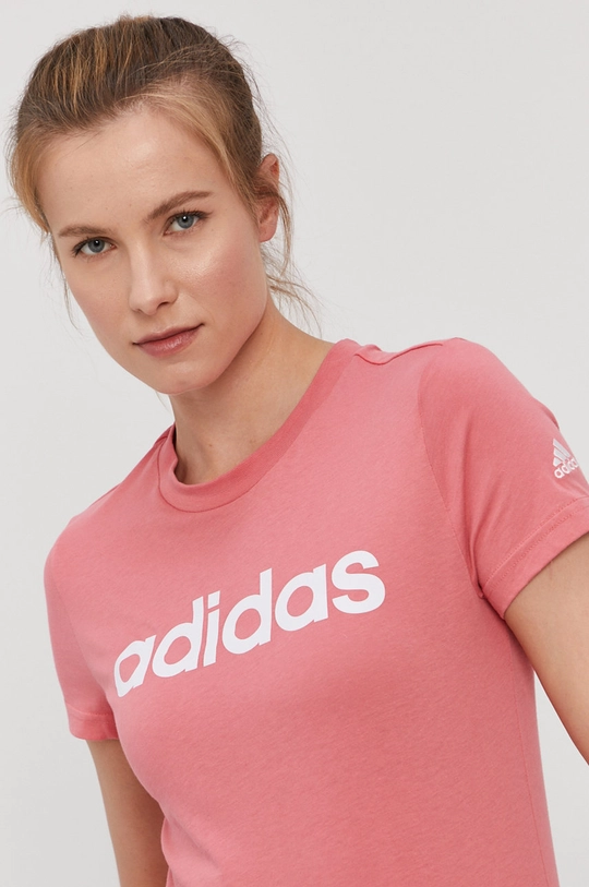 adidas T-shirt GV4041 różowy