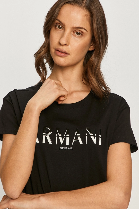 Armani Exchange - T-shirt 3KYTGD.YJG3Z 100 % Bawełna