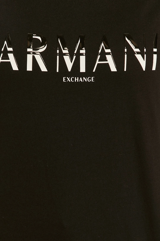 czarny Armani Exchange - T-shirt 3KYTGD.YJG3Z