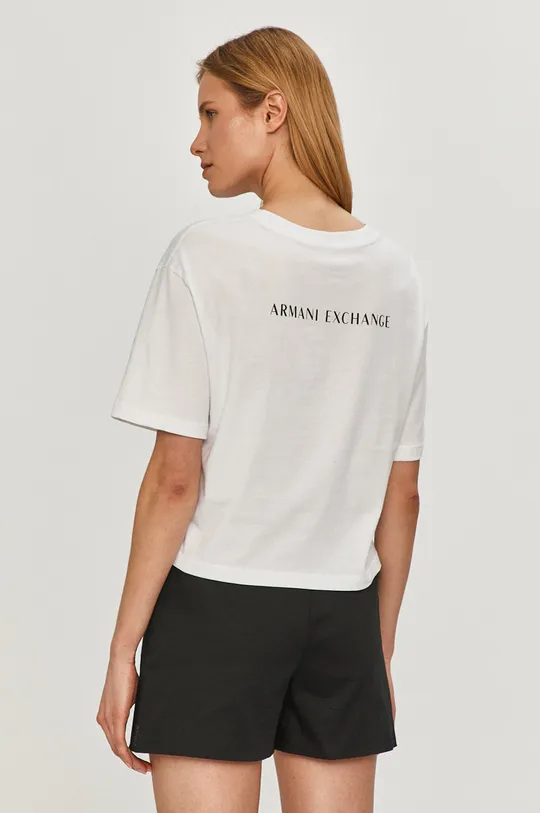 Armani Exchange T-shirt 3KYTHF.YJ73Z 100 % Bawełna