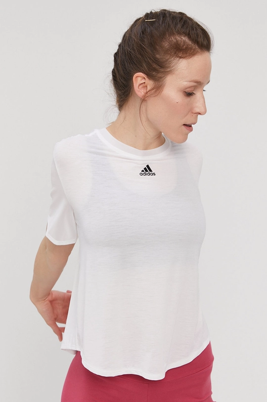 fehér adidas Performance t-shirt GP6789