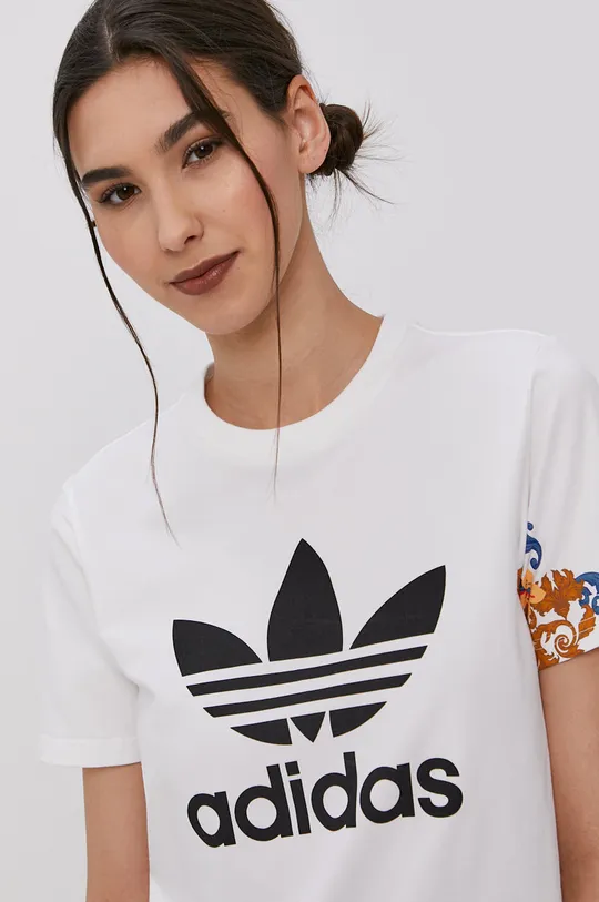 білий Футболка adidas Originals