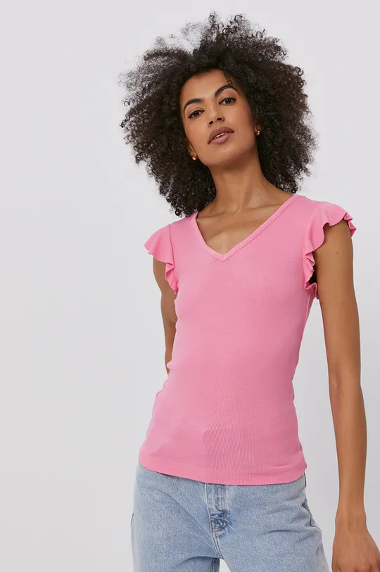 Only T-shirt różowy