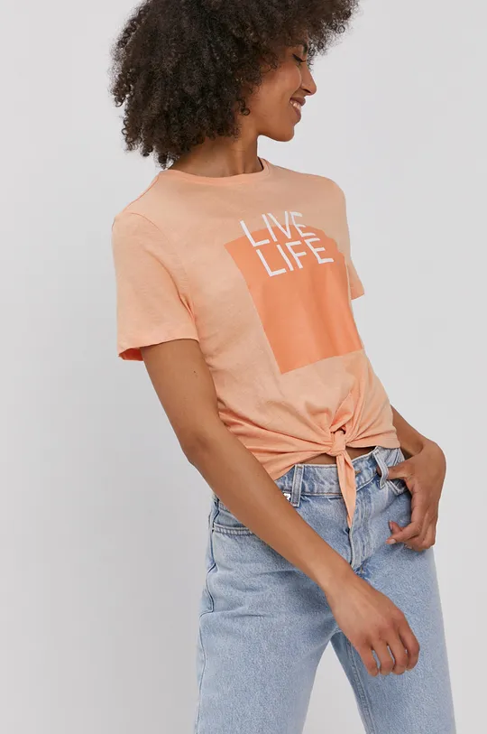 pomarańczowy Only T-shirt Damski