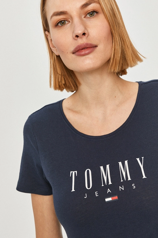 granatowy Tommy Jeans T-shirt DW0DW09926.4891