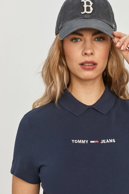 tmavomodrá Tommy Jeans - Tričko