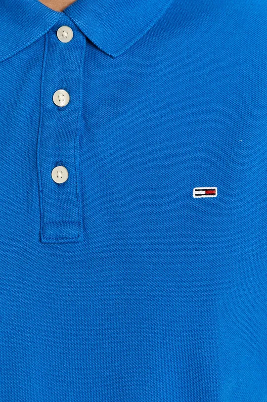 niebieski Tommy Jeans - T-shirt DW0DW09199.4891
