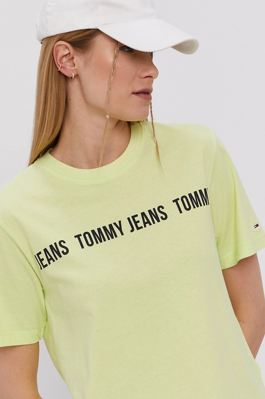 зелёный Футболка Tommy Jeans