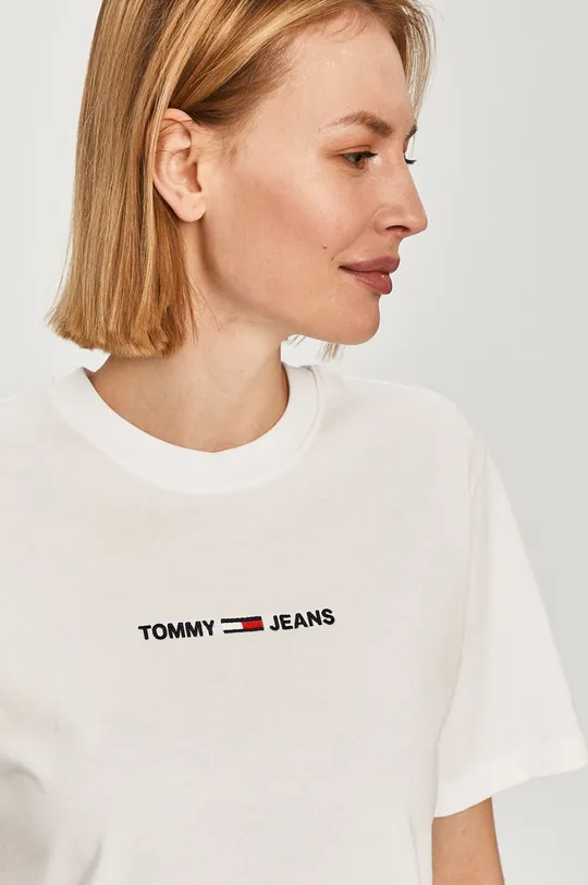 λευκό Tommy Jeans - Μπλουζάκι
