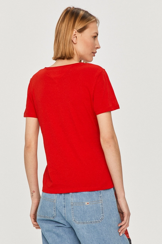 Tommy Jeans - T-shirt DW0DW09194.4891 100 % Bawełna organiczna