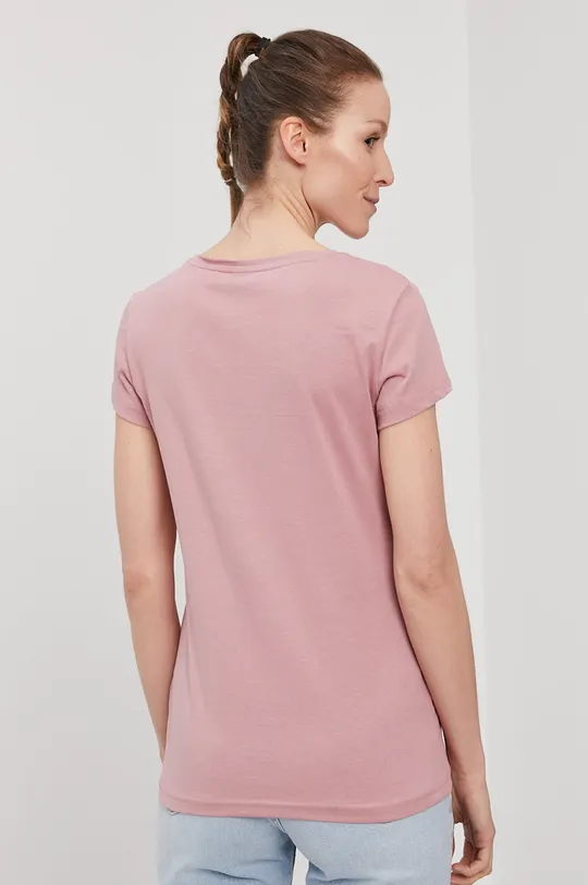 4F T-shirt różowy