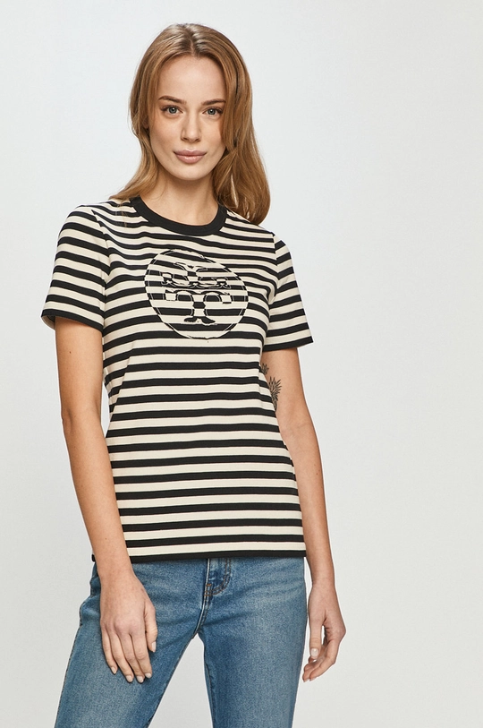 czarny Tory Burch - T-shirt Damski