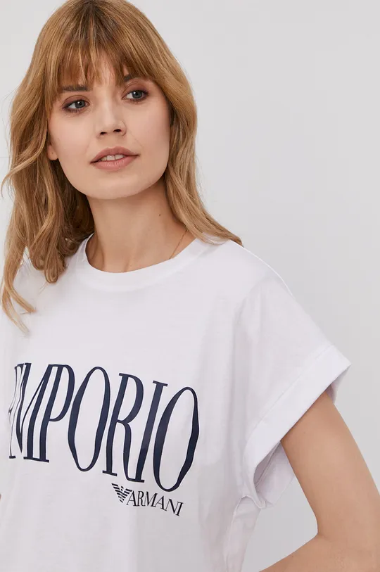biały Emporio Armani - T-shirt 262633.1P340