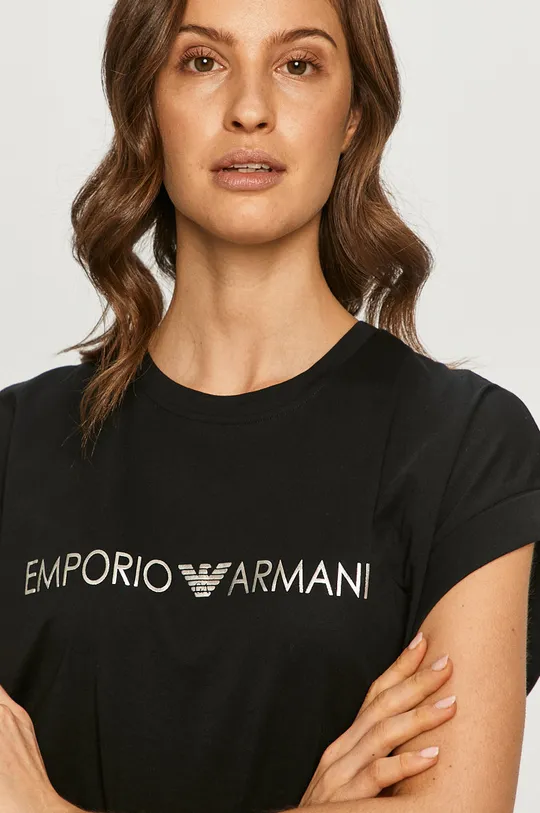 čierna Emporio Armani - Tričko